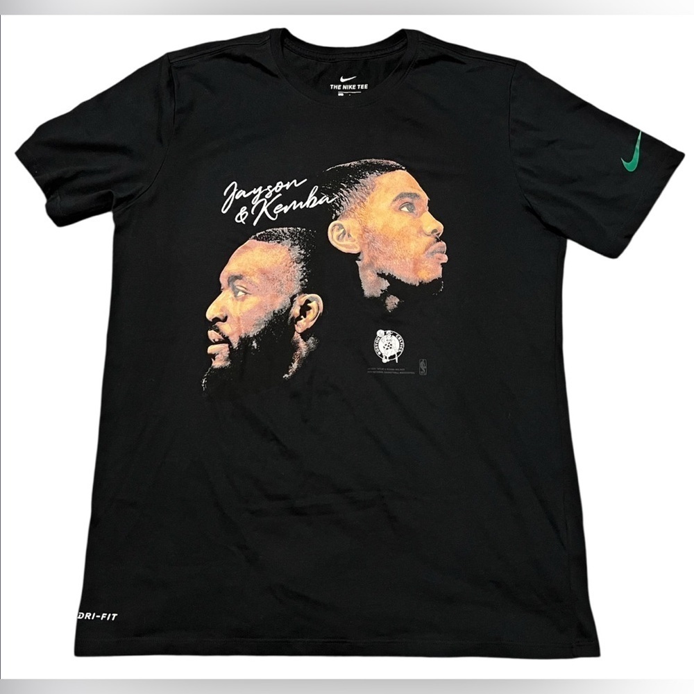 Nike BOSTON CELTICS Kemba Walker & Jayson Tatum Dynamic Duo NBA T-Shirt